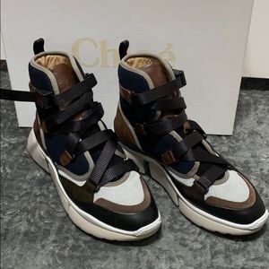 Chloe high sneakers/boots